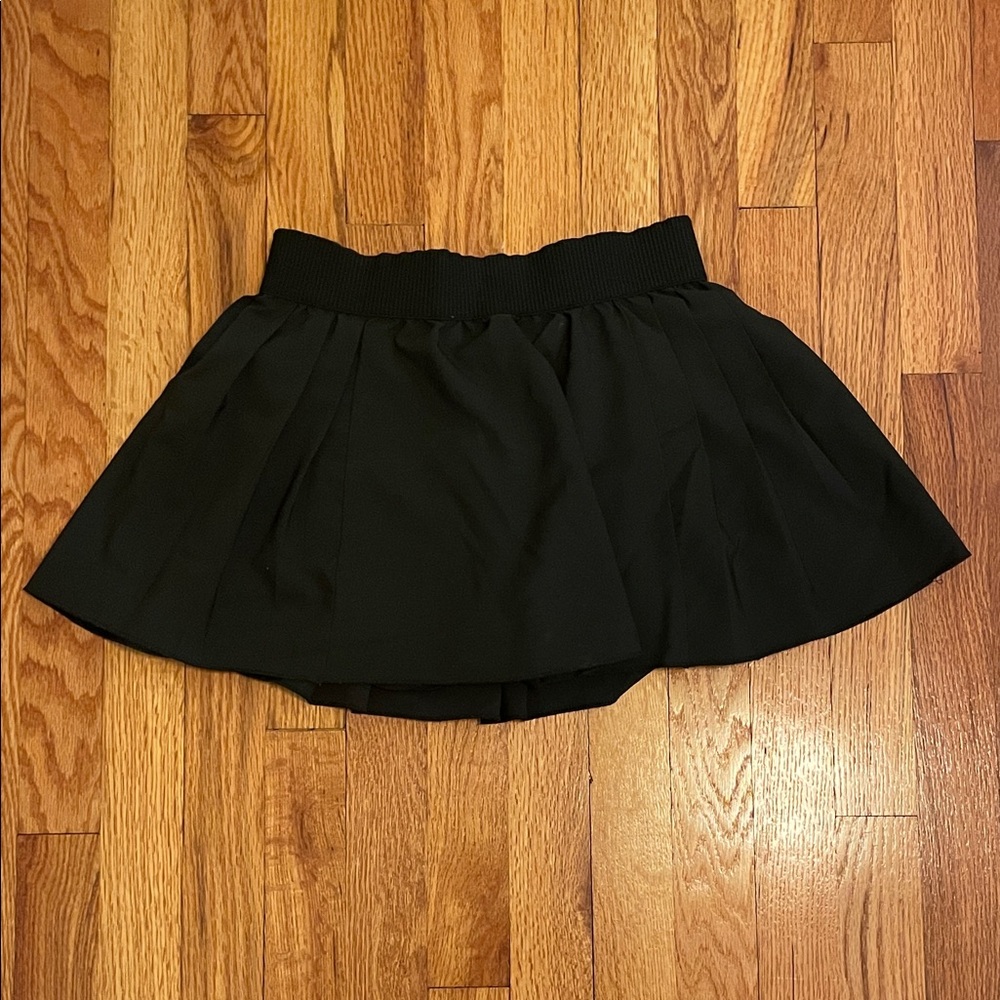 Womens Black Tennis Skirt